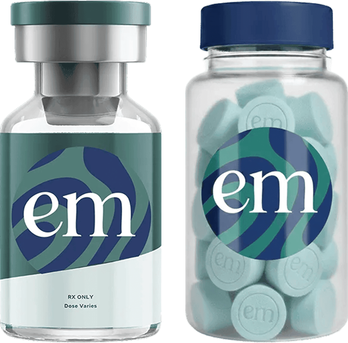 Semaglutide injections and gum vials